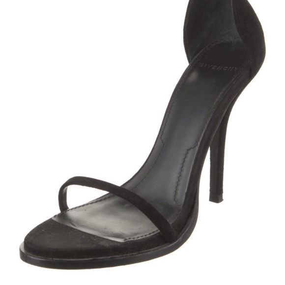 Givenchy black scrappy sandal heels size 38 - Picture 10 of 11